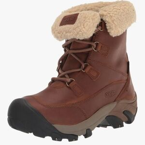 *NEW*KEEN BETTY SHORT WATERPROOF INSULATED ANKLE BOOT. BROWN/6